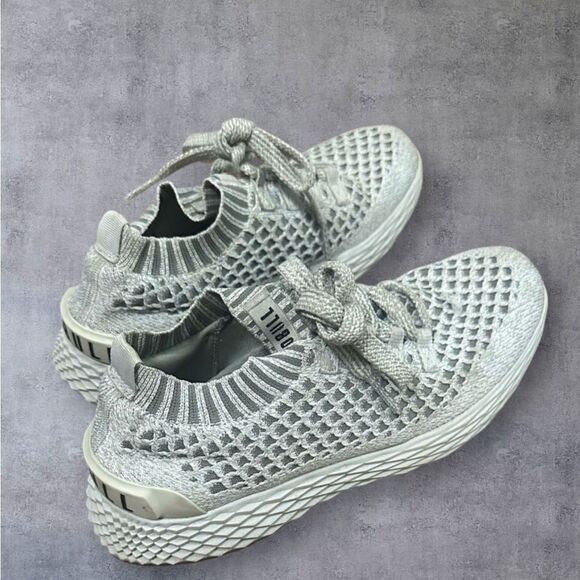 Gray NOBULL Knit Sneakers - Picture 1 of 6